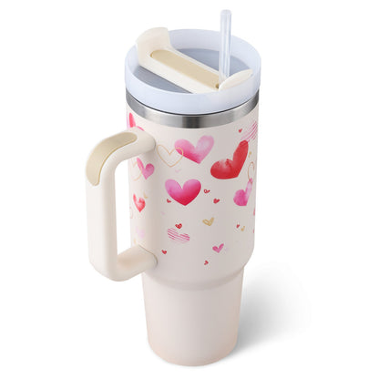 RVS dubbelwandige isolatiebeker 1,2L