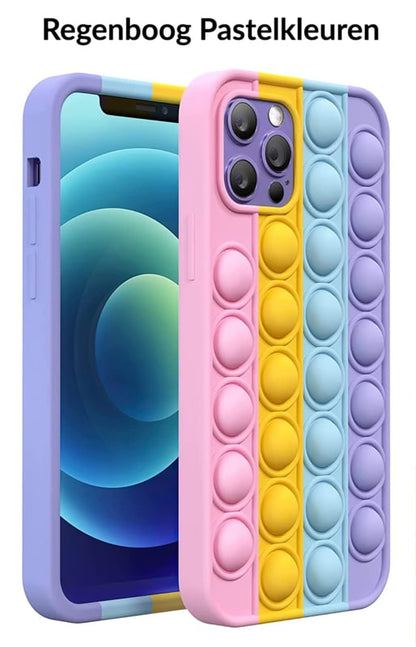 Pop It Fidget Toy TPU Hoesje voor iPhone 7 Plus / 8 Plus