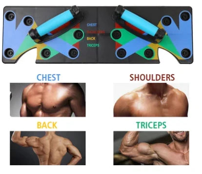 PushPro multifunctioneel push-up bord