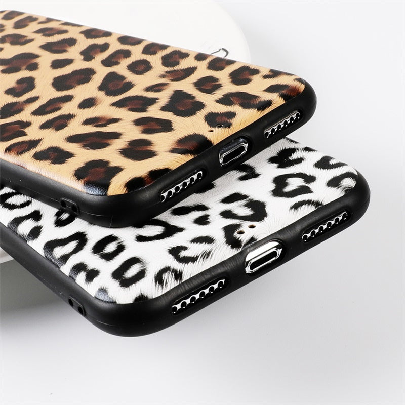Apple iPhone X / Xs TPU Luipaard Hoesje