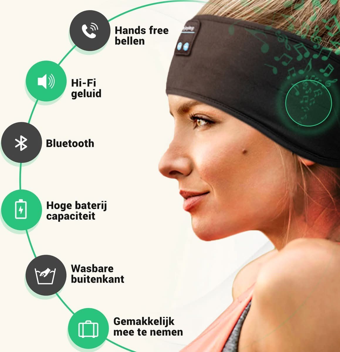 DREAMWAVE bluetooth slaapband