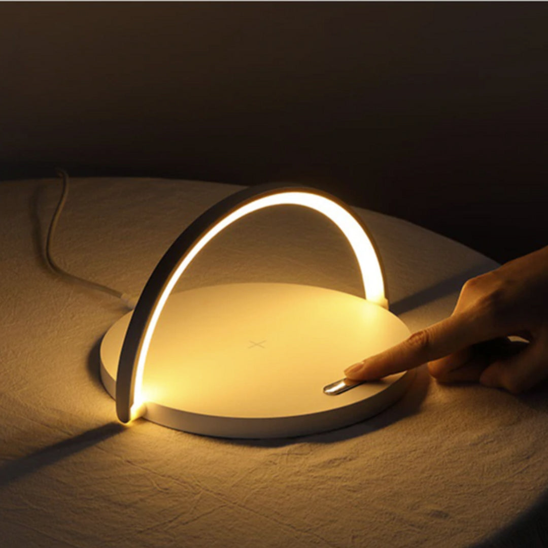 LumiCharge 3-in-1 dimbare nachtlamp