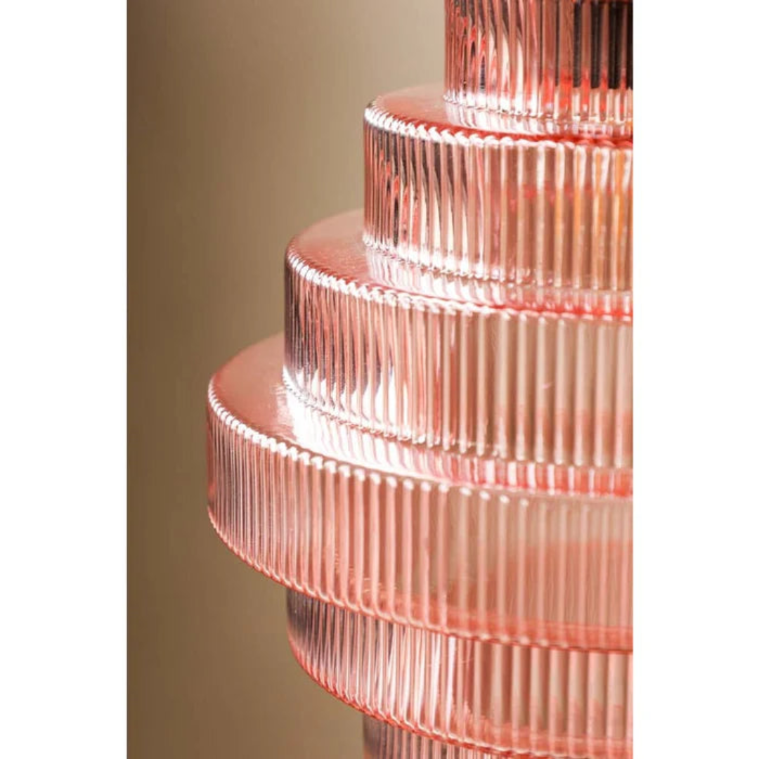 SMD Living golvende glazen hanglamp