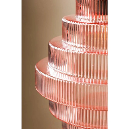 SMD Living golvende glazen hanglamp
