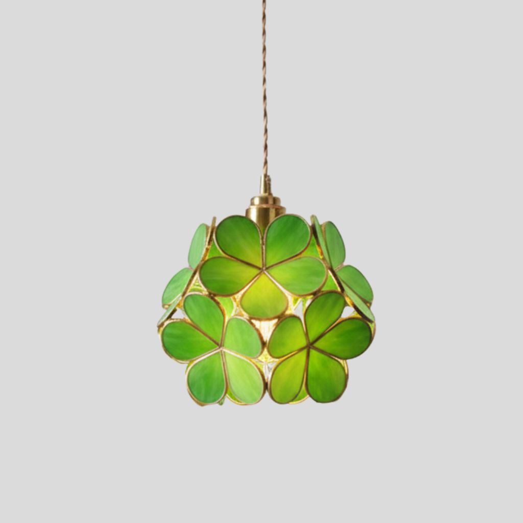 SMD Living Tiffany vintage glazen hanglamp