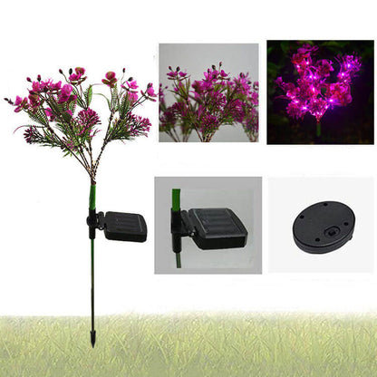 Lumio Solar LED tuinlamp paars