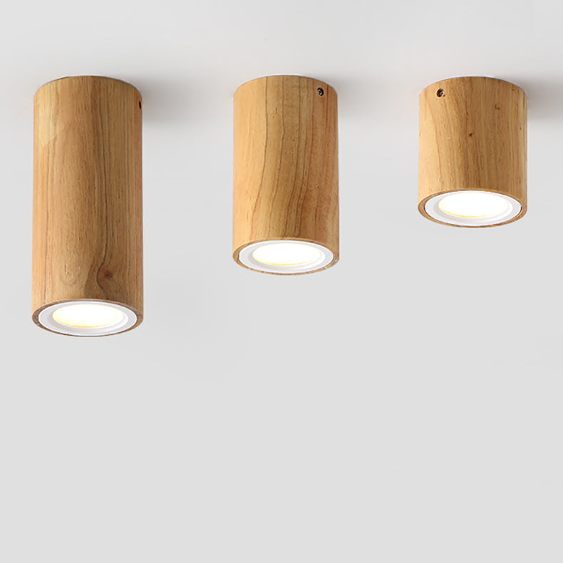 Lumio houten LED plafondlamp