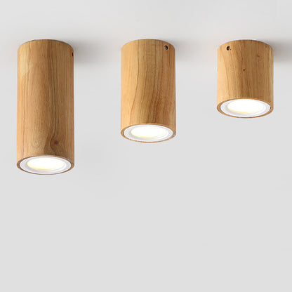 Lumio houten LED plafondlamp