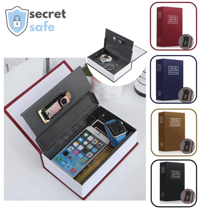 SecretSafe boekvormige kluis