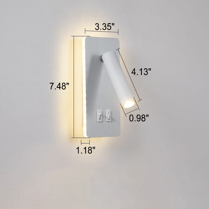 Lumio elegante ijzeren LED-wandlamp