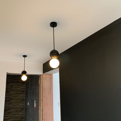 SMD Living stenen Japandi hanglamp