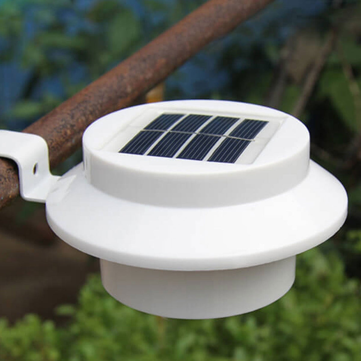 Lumio industriële solar wandlamp