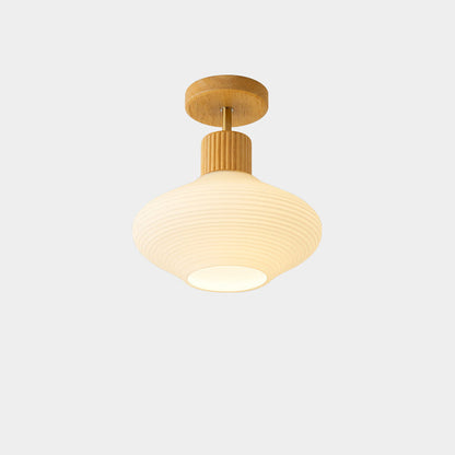 Lumio Japandi semi-flush plafondlamp