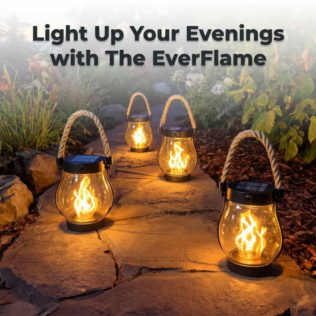 EverFlame zonne-lantaarn
