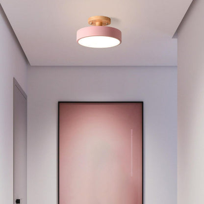 Scandinavische Houten Plafondlamp