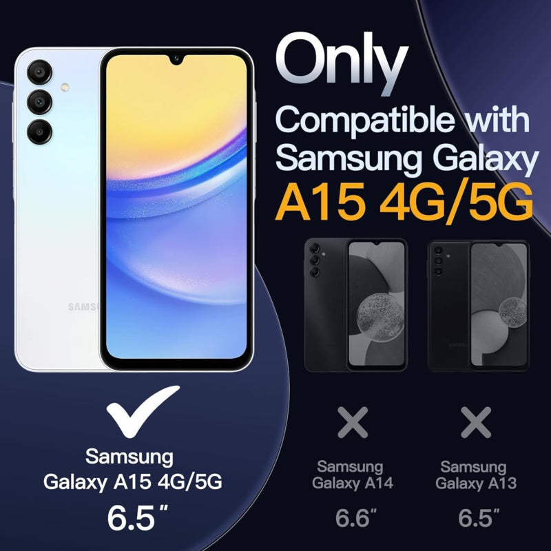 Galaxy A15 360° Ultra Clear Hoesje