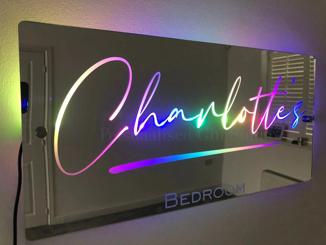 MirroShine gepersonaliseerde led-spiegel