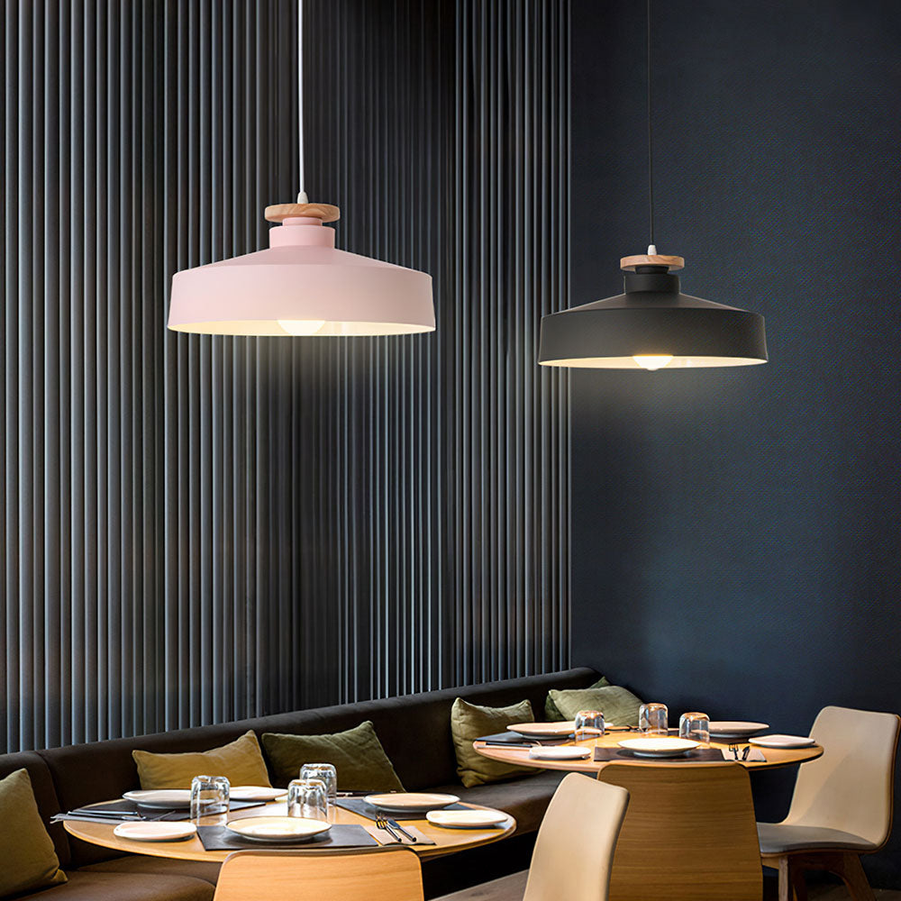 Lumio Scandinavische houten hanglamp
