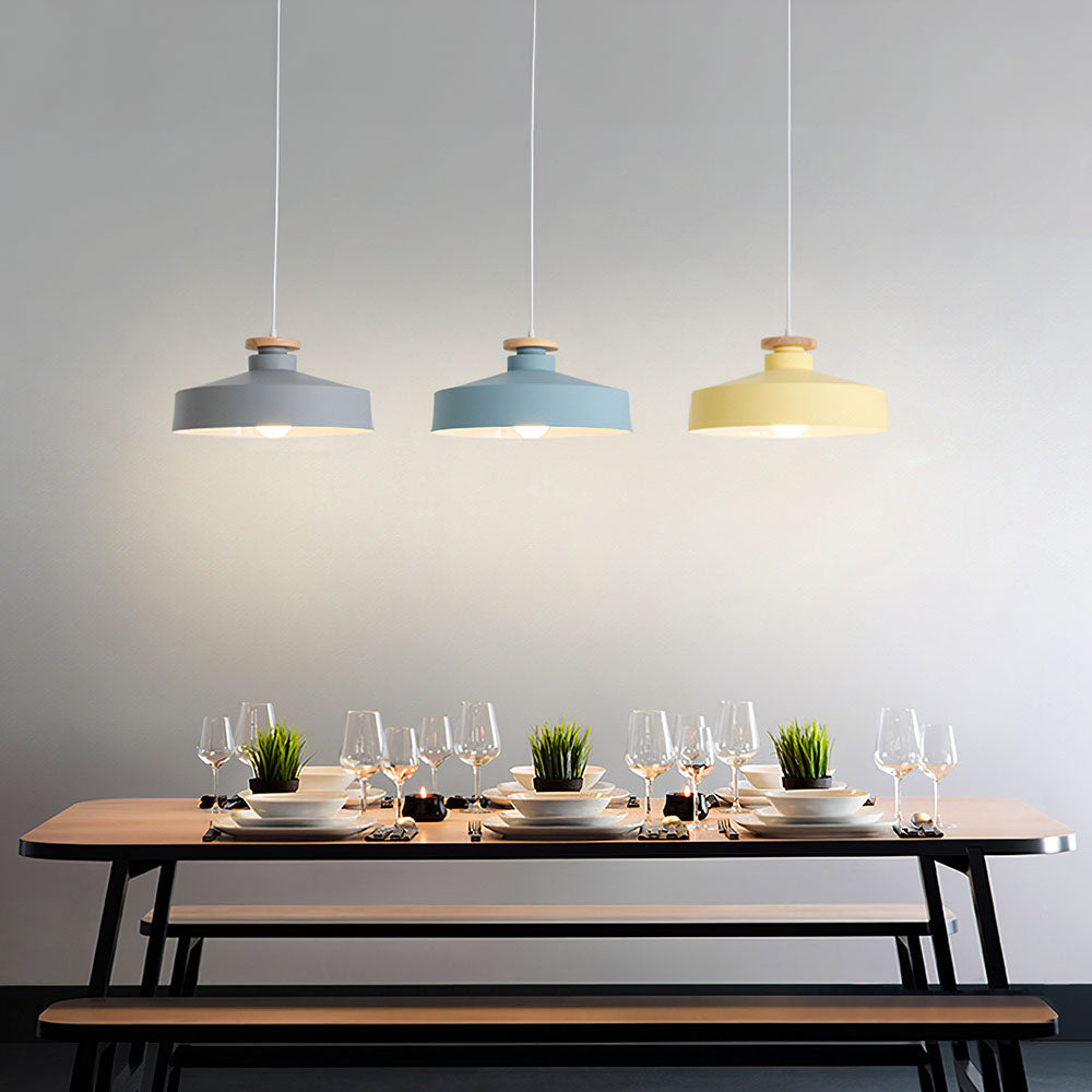 Lumio Scandinavische houten hanglamp
