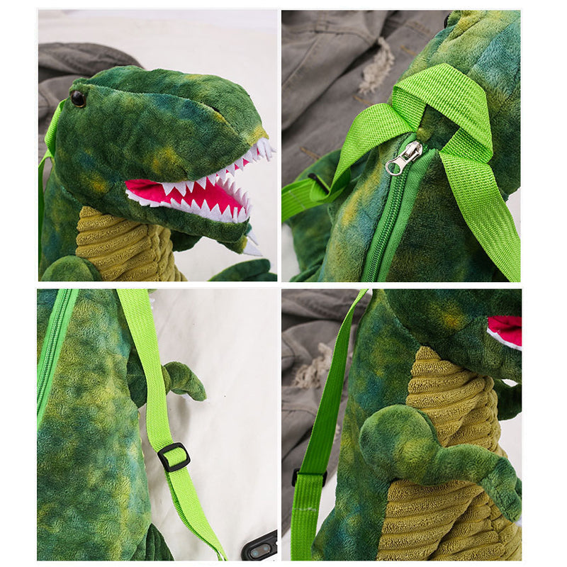 DazzleDino pluche dinosaurus rugzak