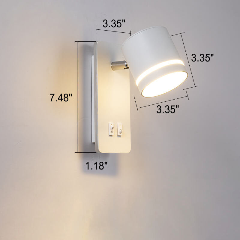 Lumio elegante ijzeren LED-wandlamp
