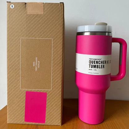 ThermoTumbler vacuüm geïsoleerde beker met handvat