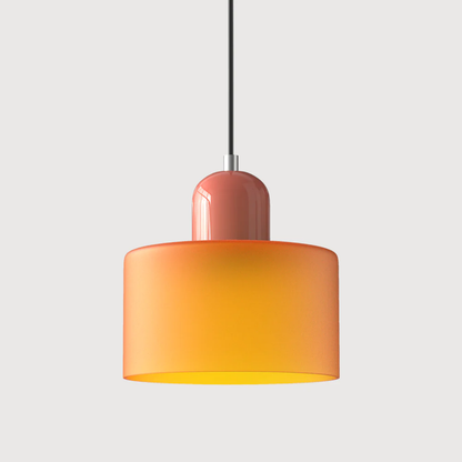 Retro Glazen Hanglamp
