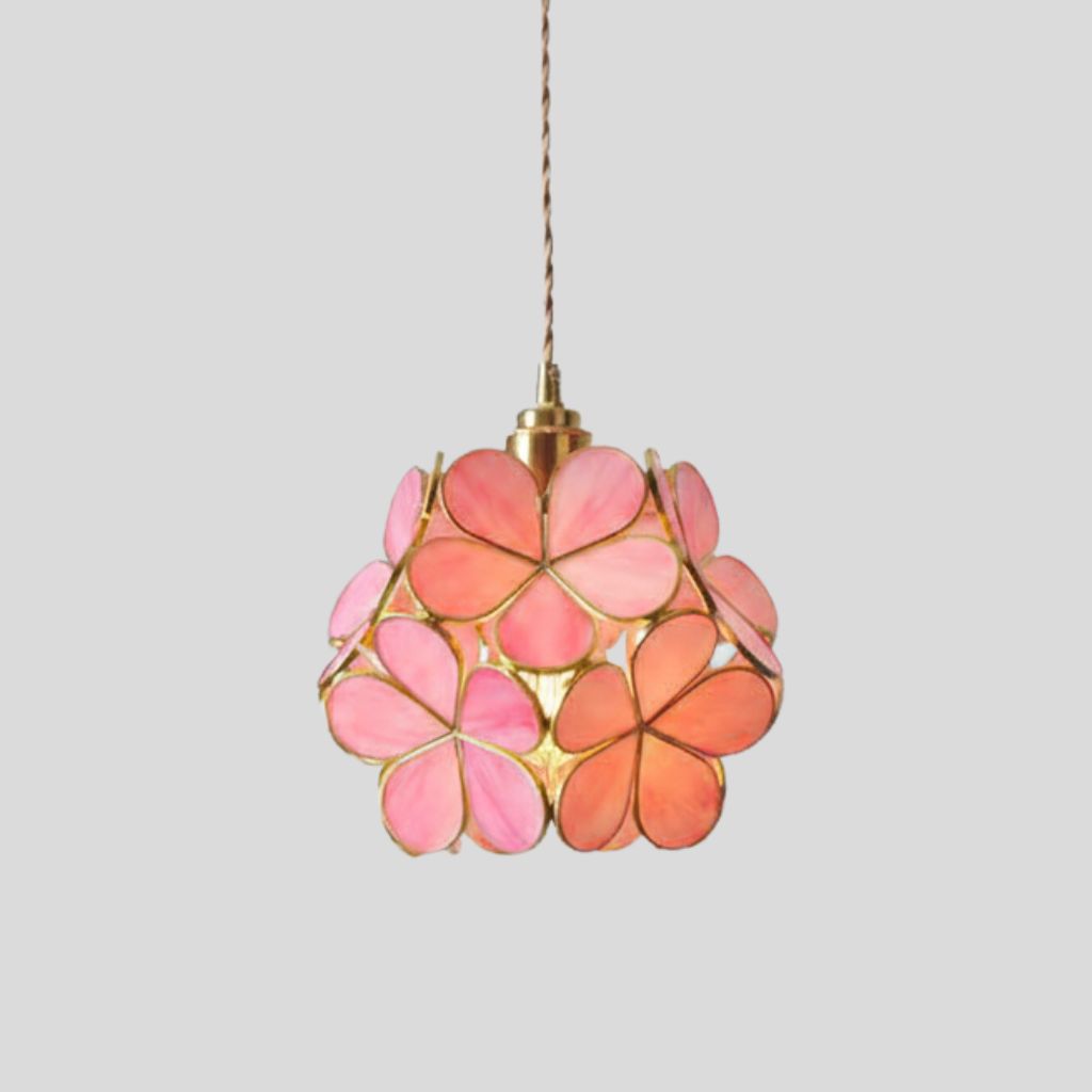 SMD Living Tiffany vintage glazen hanglamp