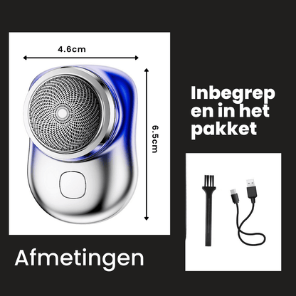 ExoMax draagbaar elektrisch scheerapparaat