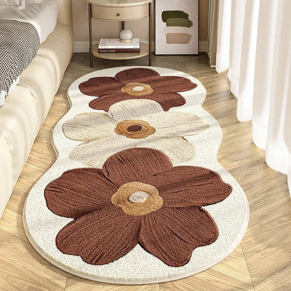 FloralRug zacht bloemen vloerkleed