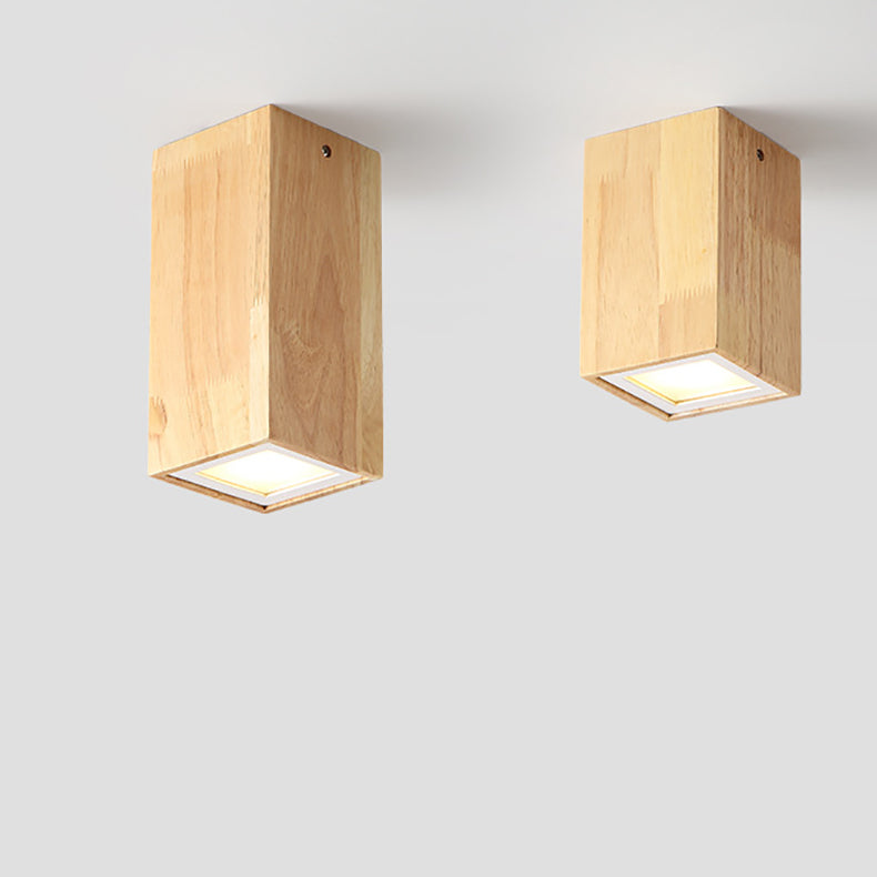 Lumio houten LED plafondlamp