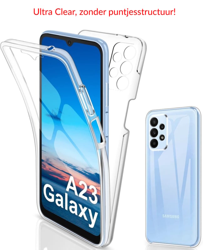 Samsung Galaxy A23 360° Ultra Clear hoesje