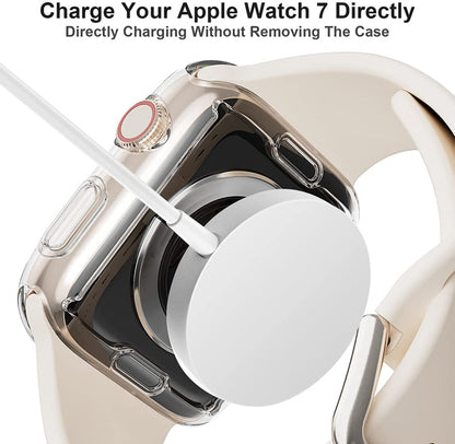 Apple Watch 7/8/9 transparant TPU hoesje