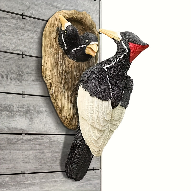 WoodpeckNest realistisch specht vogelbeeld