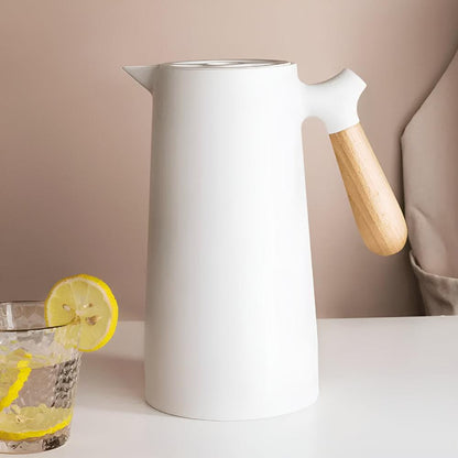 Odior geïsoleerde karaf met houten handvat
