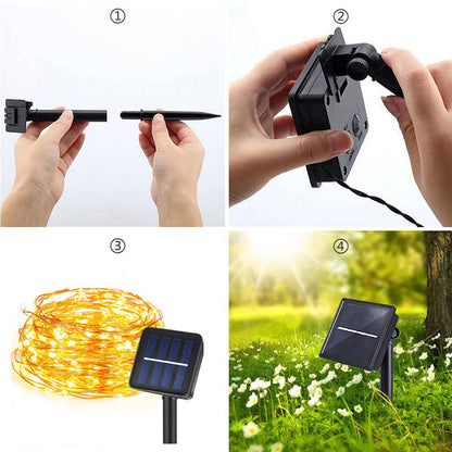 Solar LED Honingbij Lichtsnoer