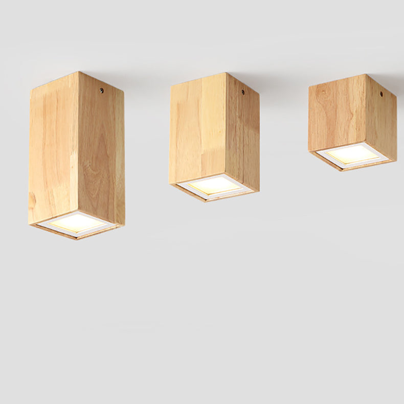 Lumio houten LED plafondlamp