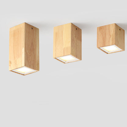 Lumio houten LED plafondlamp