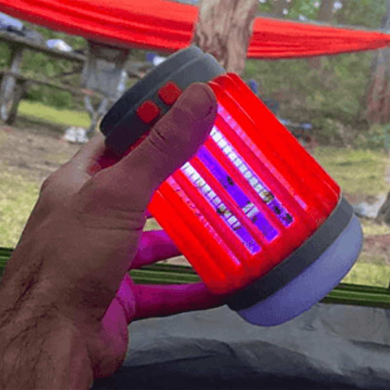 LumiShield anti-muggenlamp op zonne-energie