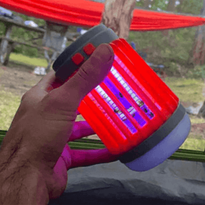 LumiShield anti-muggenlamp op zonne-energie