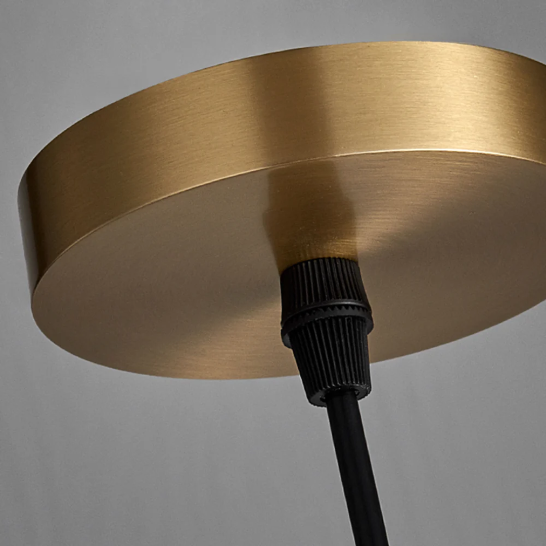 SMD Living golvende glazen hanglamp