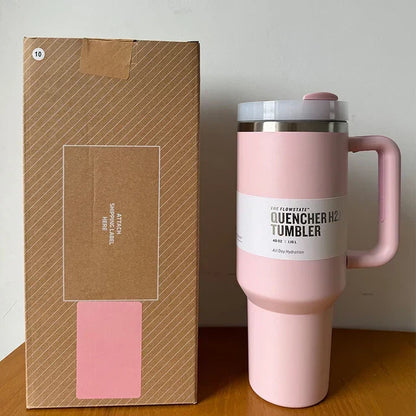 ThermoTumbler vacuüm geïsoleerde beker met handvat