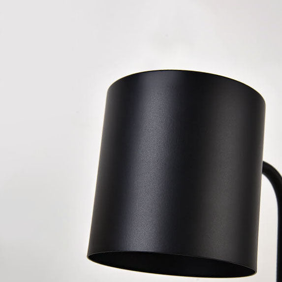 Lumio houten tafellamp met kaarshouder