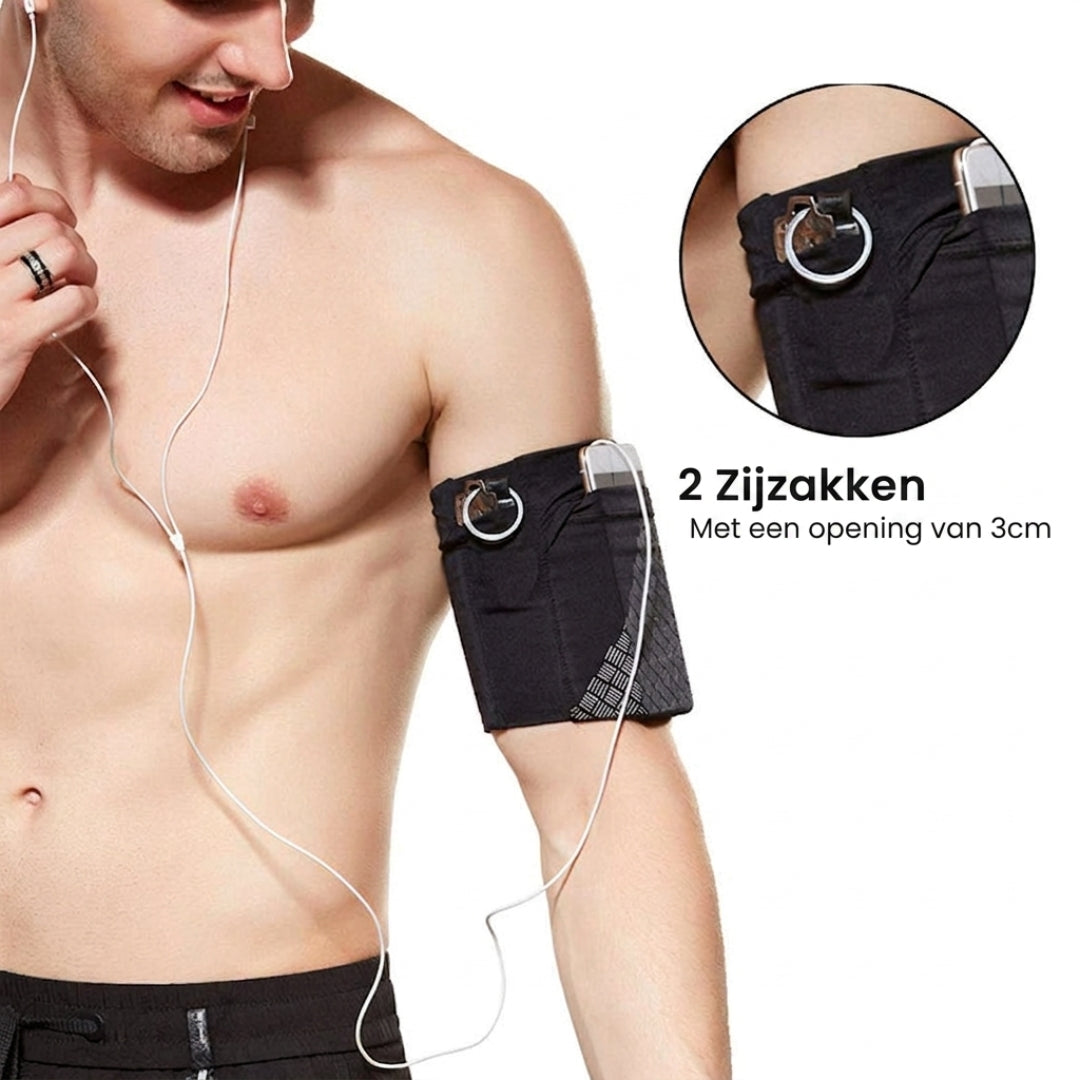 SportArm elastische telefoon polshouder