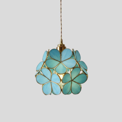SMD Living Tiffany vintage glazen hanglamp