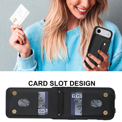 iPhone Air hoesje met pasjeshouder en draagkoord