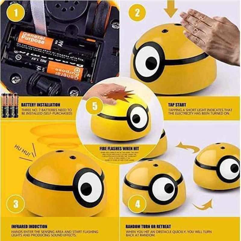 CATCHME interactieve wegrennende Minion