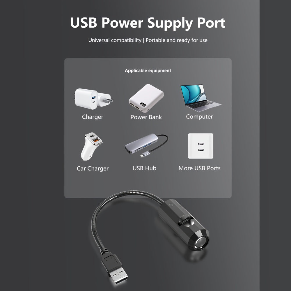 USB-projector nachtlamp met dromerig patroon