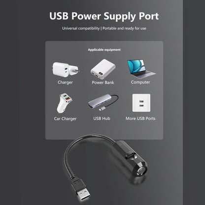 USB-projector nachtlamp met dromerig patroon