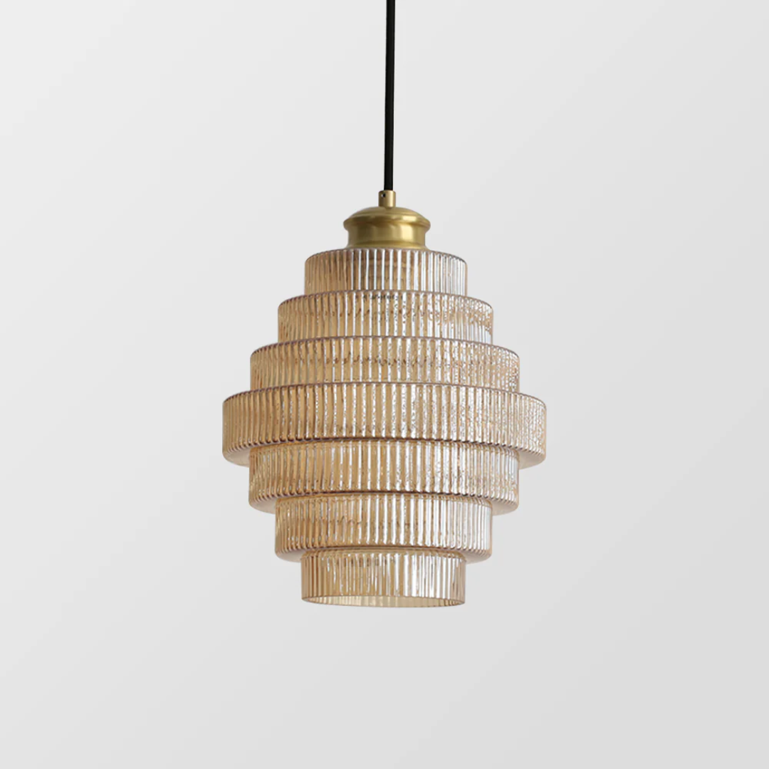 SMD Living golvende glazen hanglamp
